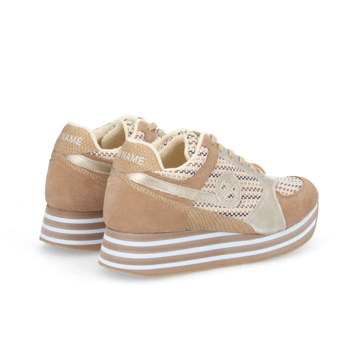 PARKO JOGGER W - GRASS/SDE/NACRE - NOISETTE/NUDE/GOLD